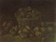 Still life with a Basket of Potatoes (nn04) Vincent Van Gogh